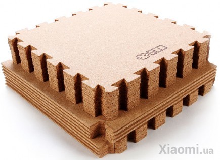 Коврик пазл для детей Xiaomi SON OF OAK из пробкового дерева 119.2cm/119.2cm/16pcs